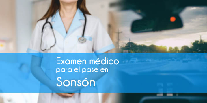 Examen médico para licencia de conducir en Sonson